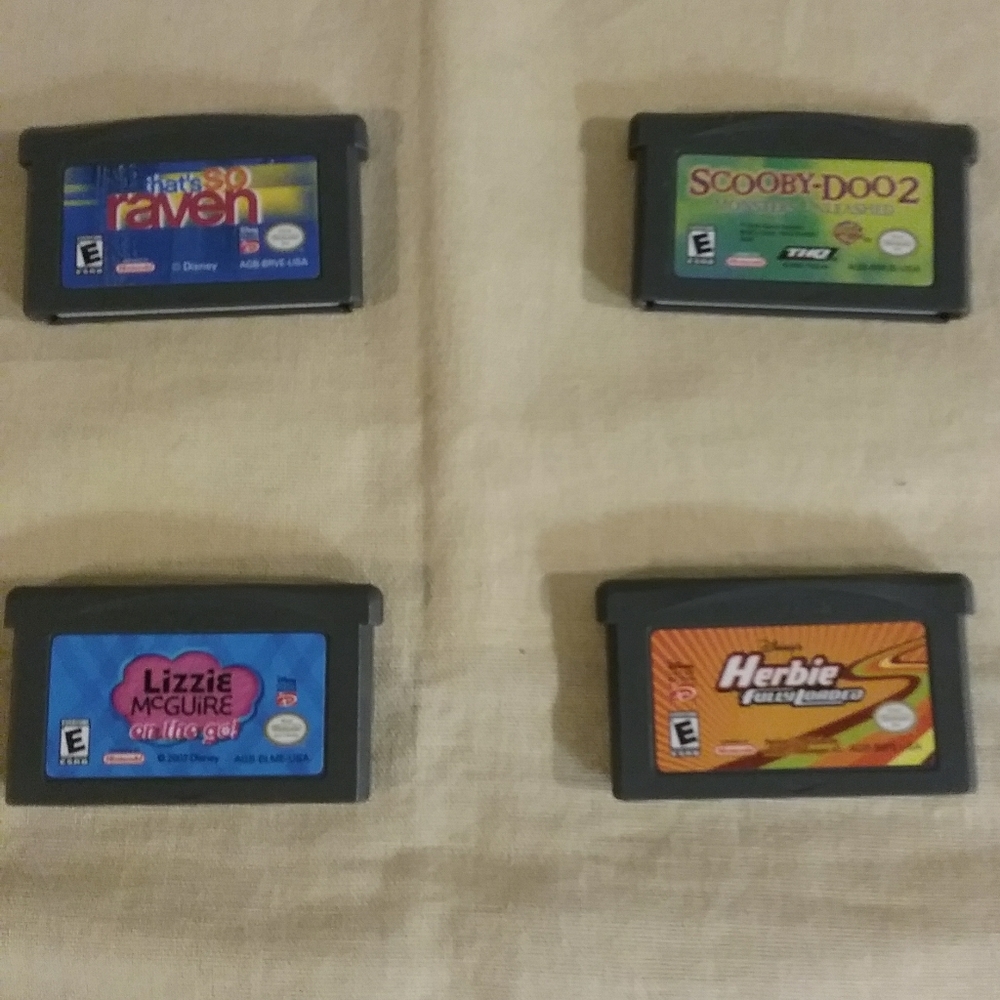 4 Nintendo Game Boy Advance Games